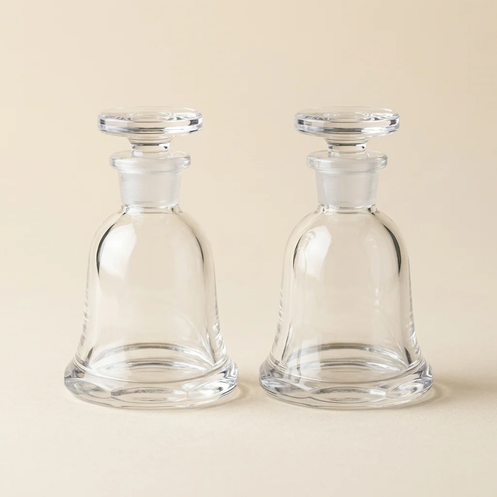 Item #54 - Bell Display Flacons Pair (15ml Studio Unit)